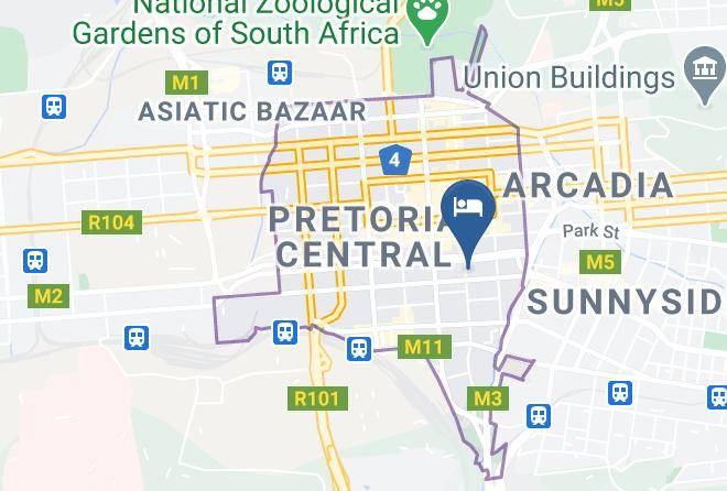 City Of Tshwane - ANEW Hotel Capital Pretoria Maps