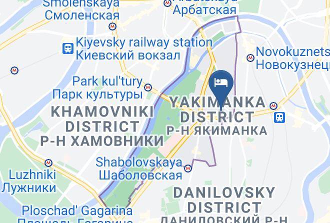 Moscow - Forton Hotel Maps