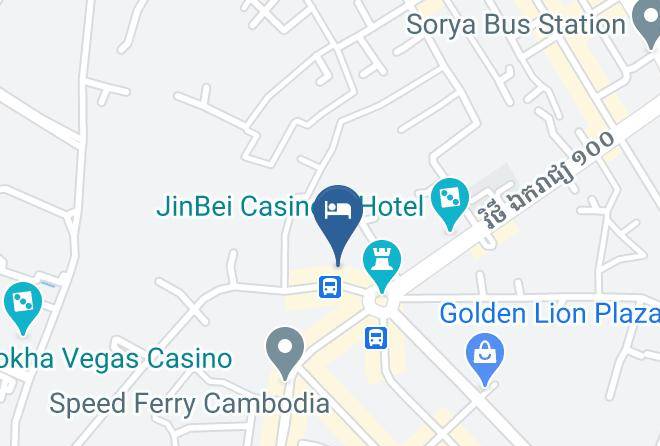 Preah Sihaknuk Town - Samloem Laguna Resort Maps