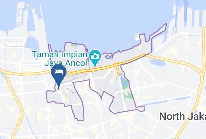 West Jakarta - Fortuna Hotel Maps