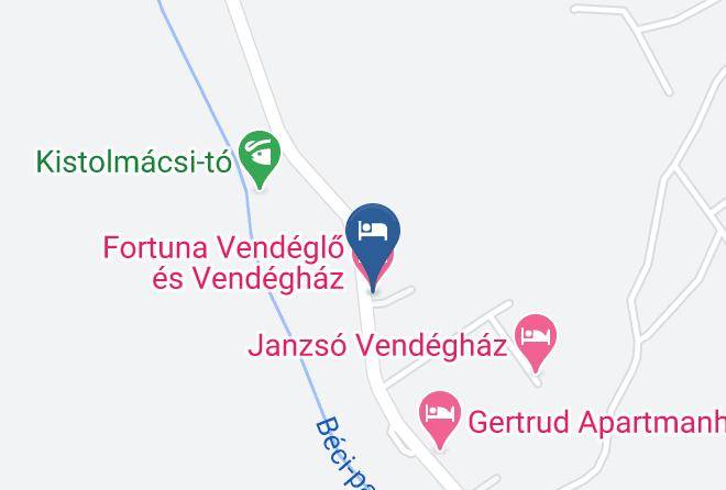 Kistolmacs - Fortuna Vendeglo Es Vendeghaz Maps