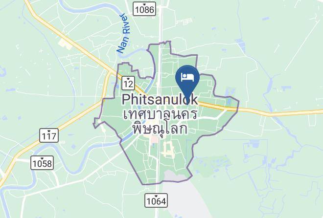 Amphoe Mueang Phitsanulok - Fortune Hotel Maps