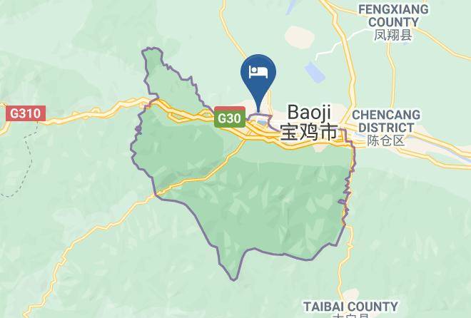 Baoji - Fortune Hotel Maps