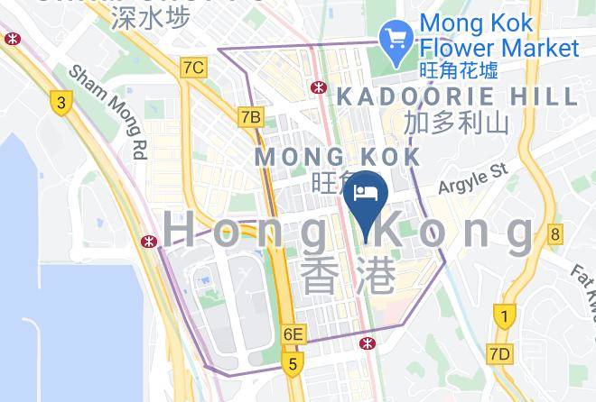 Kowloon - Fortune Hotel Maps