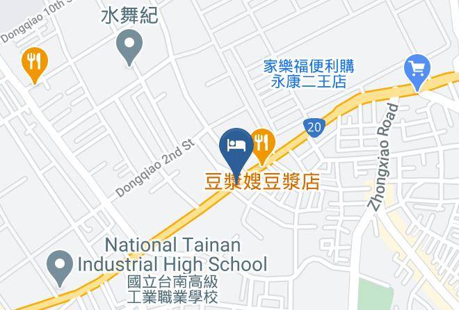 Yongkang District - Fortune Hotel Maps