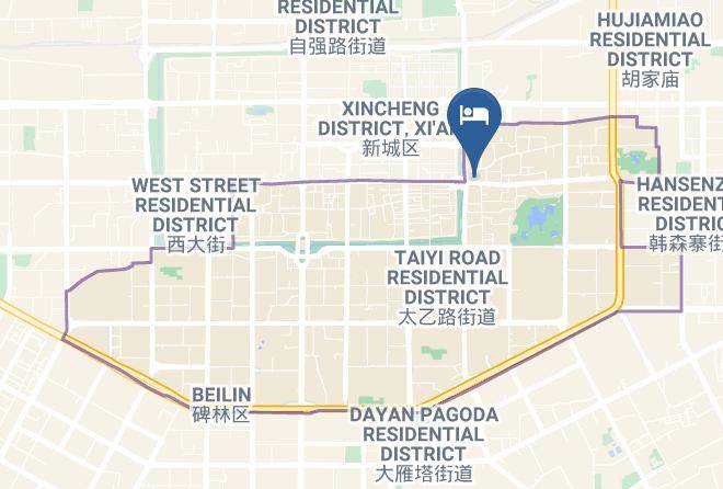 Xi An - Fortune Hotel Maps