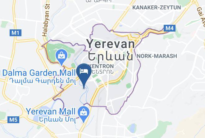 Yerevan - Fortune Hotel Maps