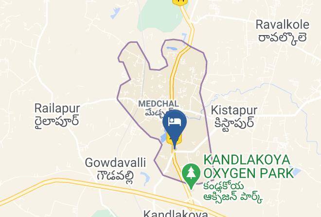 Medchal - Fortune Lake Resort Maps