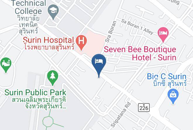 Amphoe Mueang Surin - Fortune Mansion Maps