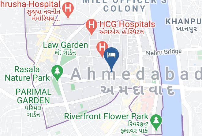 Ahmadabad - Fortune Park Ahmedabad Maps