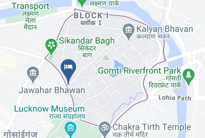 Lucknow - Fortune Park Bbd Hotel In Lucknow Maps