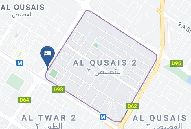 Dubai - Fortune Classic Hotel Apartments Maps