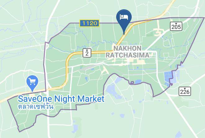 Fortune Rajapruek Hotel Map