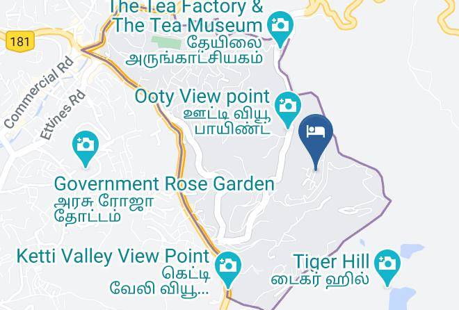 Ooty - Fortune Retreats Maps
