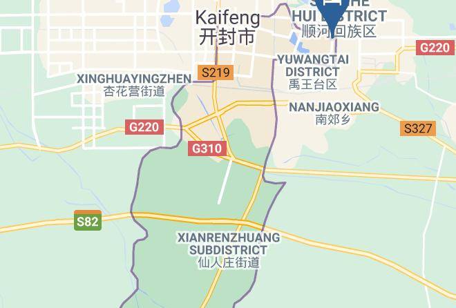 Kaifeng - Fortune Spring Fashionable Hotel Maps