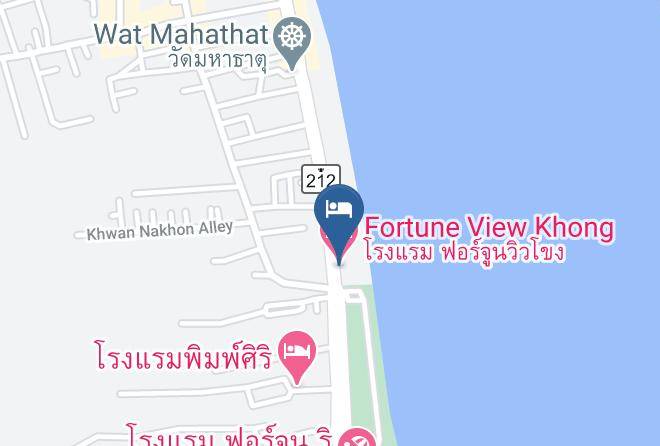 Amphoe Mueang Nakhon Phanom - Fortune View Khong Hotel Maps