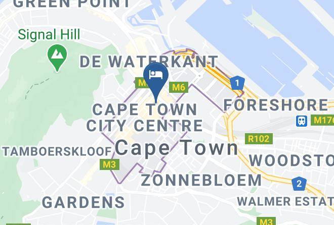 City Of Cape Town - Forty 8 Backpackers Maps