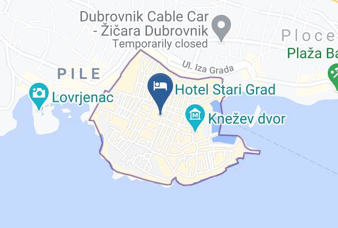Dubrovnik - Forty Four Restaurant Maps