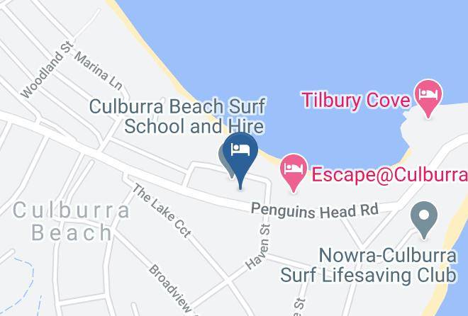 Forty Paces Culburra Beach Map