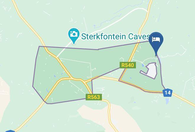 West Rand - Forum Homini & Roots Restaurant Maps