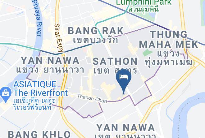 Sathon - Forum Park Hotel Maps