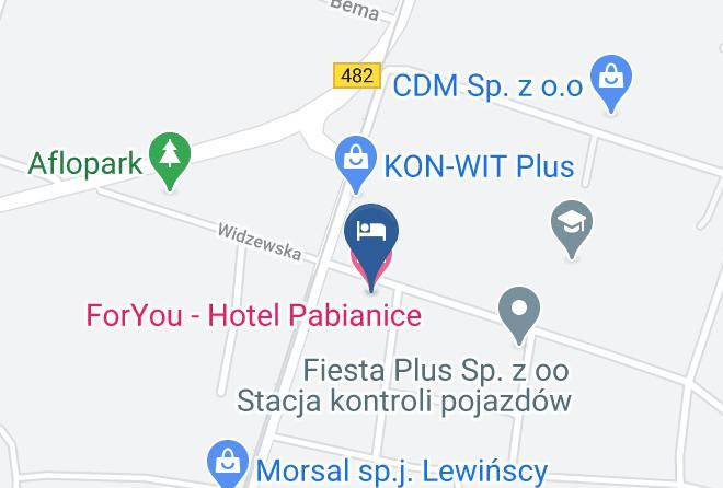 Pabianicki - Foryou Hotel Pabianice Maps
