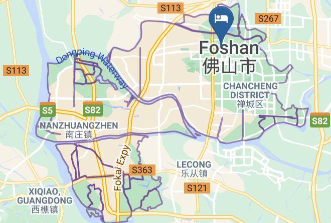 Foshan - Foshan A77 Hotel Maps