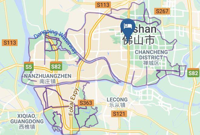 Foshan - Foshan Colorful Season Hotel Maps