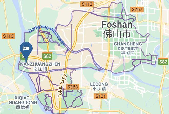 Foshan Longwan Hotel Map
