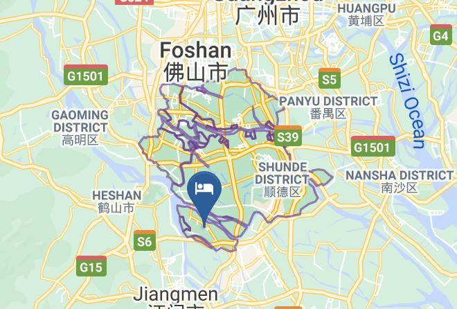 Foshan - Foshan Panorama Hotel Maps