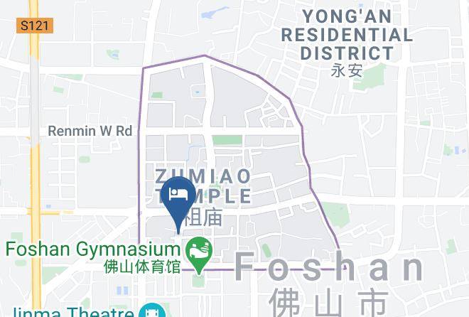Foshan - Foshan Rand Hotel Maps