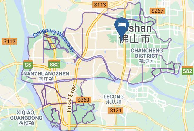 Foshan Wei Bang Hotel Map