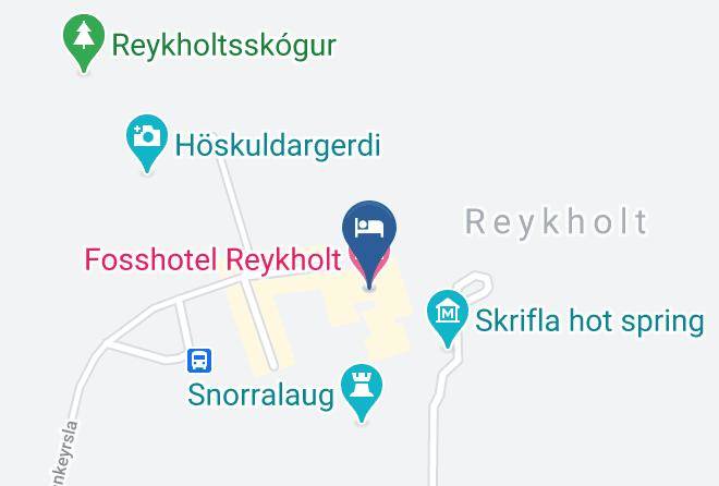 Borgarbygg - Fosshotel Reykholt Maps