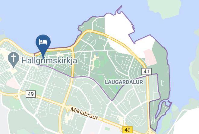 Reykjavik - Fosshotel Reykjavik Maps