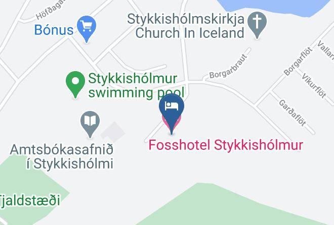 Stykkisholmur - Fosshotel Stykkisholmur Maps