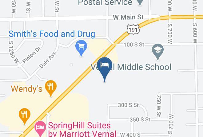 Uintah - Fossil Valley Rv Park & Self Maps