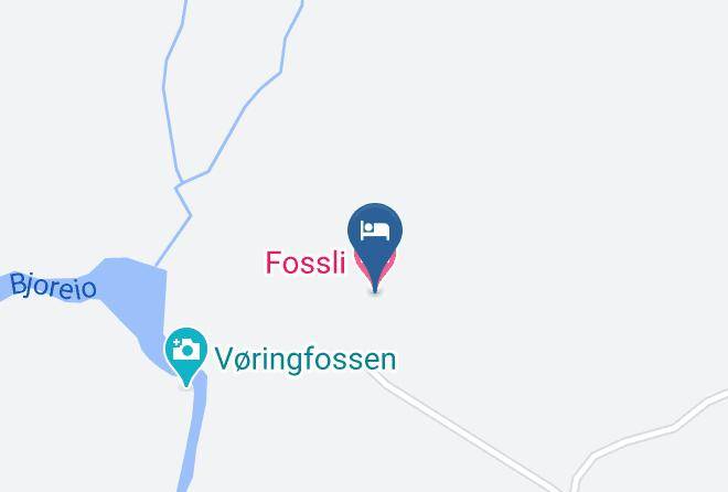 Eidfjord - Fossli Hotel Maps