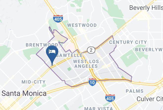 Los Angeles - Found Hotel Santa Monica Maps