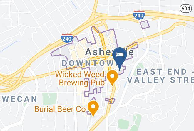 Buncombe - The Foundry Hotel Asheville Curio Collection By Hilton Maps