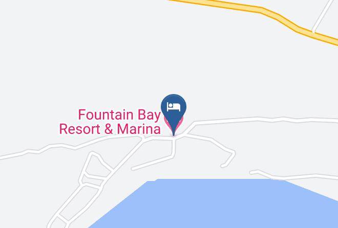 Fountain Bay Resort & Marina Map