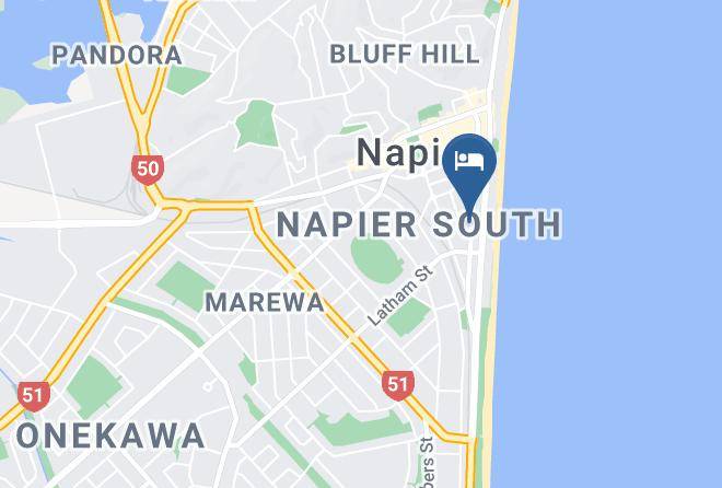 Napier - Fountain Court Motor Inn Maps