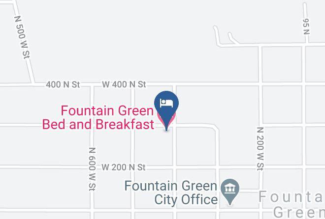 Sanpete - Fountain Green Bed And Breakfast Maps