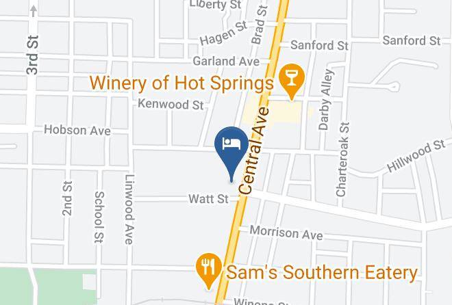 Garland - Fountain Motel Hot Springs Maps