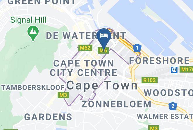 City Of Cape Town - Best Western Fountains Hotel Cape Town Maps