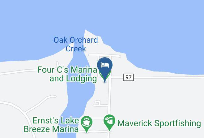 Orleans - Four C's Marina And Lodging Maps