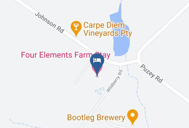 Busselton - Four Elements Farm Stay Maps