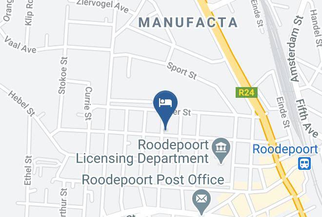 City Of Johannesburg - Four Faces Mandy's Corner Lodge Maps