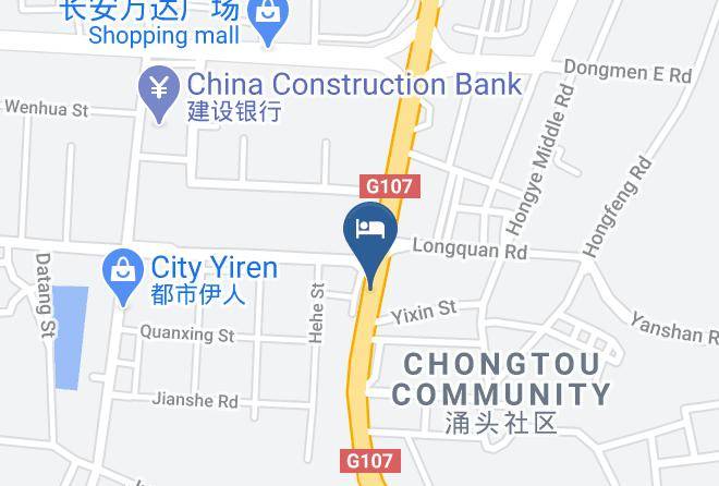 Dongguan - Four Happiness Boutique Hotel Maps