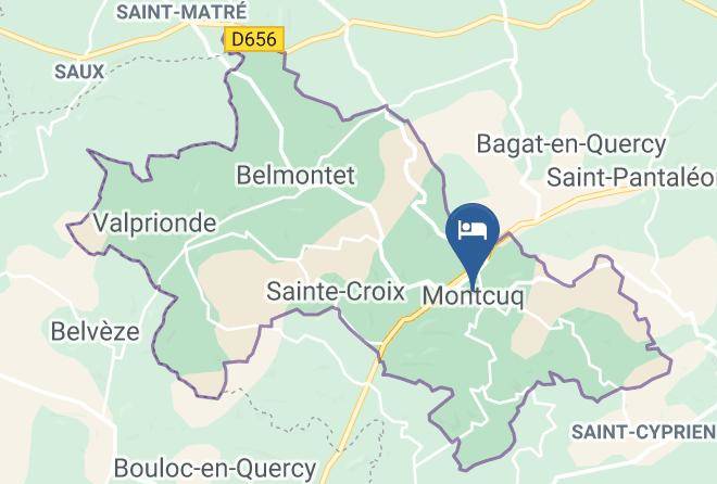 Lot - Four Maison D'hotes Montcuq Maps