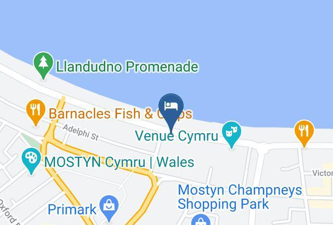 Conwy - Four Oaks Hotel Maps